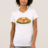 Pannenkoeken Vrouwen T-shirt (Voorkant)