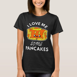 Pannenkoeken waar ik van hou, een leuke pauze panc t-shirt