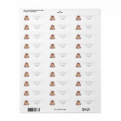 Pannenkoeken Zoete Kers Etiket (Full Sheet)