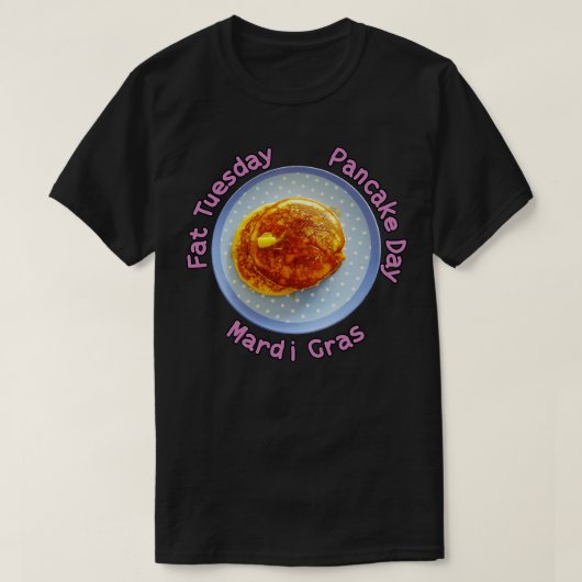 Pannenkoekendag AKA Dikke Dinsdag T-shirt (Design voorkant)