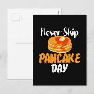 Pannenkoekendag nooit overslaan feestdagenkaart