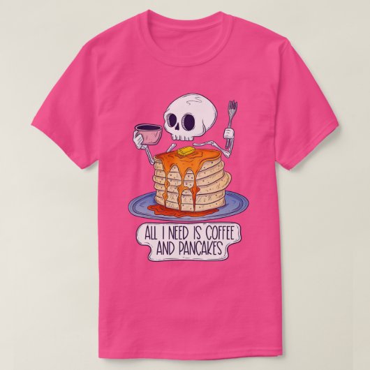 Pannenkoekendag T-shirt (Design voorkant)