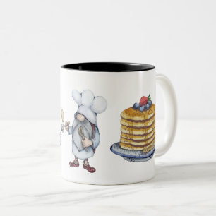 Pannenkoekenontbijt Tweekleurige Koffiemok
