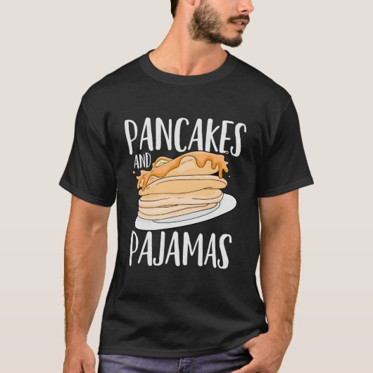 Pannenkoekenpyjama T-shirt (Voorkant)
