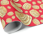 Pannenkoekenverjaardagsfeestje Cadeaupapier (Rol Hoek)