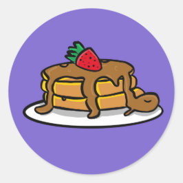 Pannenkoekschildpad sticker