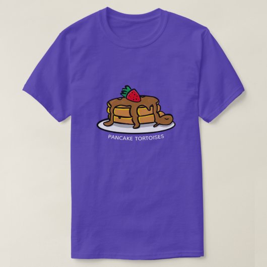 Pannenkoekschildpadden T-shirt (Design voorkant)
