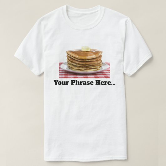 pannenkoepels t-shirt (Design voorkant)