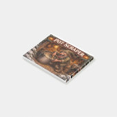 Pannenlikker IJslandse Kerstman  Post-it® Notes (Schuin)