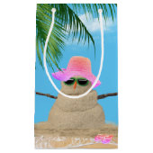 pannenman met palmleder klein cadeauzakje (Voorkant)