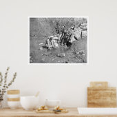 Panning voor Gold Alaska 1902 Poster (Keuken)