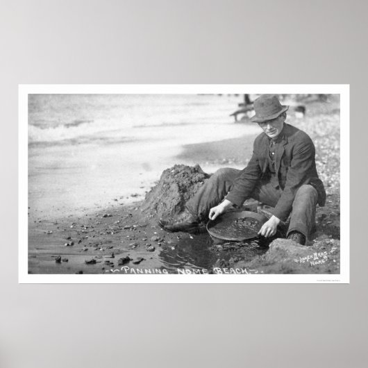 Panning voor Gold Alaska 1907 Poster (Voorkant)