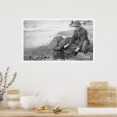 Panning voor Gold Alaska 1907 Poster (Keuken)