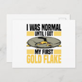 Panning voor goud briefkaart (Voorkant / Achterkant)