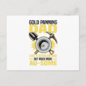 Panning voor goud briefkaart (Voorkant)