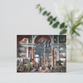 Pannini - Galerij van Uitzichten van Modern Rome Briefkaart (Staand voorkant)