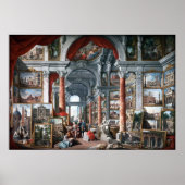 Pannini - Galerij van Uitzichten van Modern Rome Poster (Voorkant)