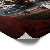 Pannini - Galerij van Uitzichten van Modern Rome Poster (Hoek)