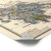 Pannonia, Illyricum, Dacia, Moesia Poster (Hoek)