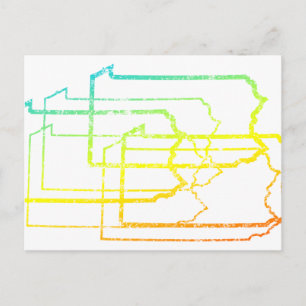 pannsylvania chill blur briefkaart