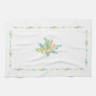 Paño con diseño "Flores del campo" Theedoek
