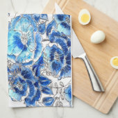 Paño de cocina Blue Theedoek (Quarter Fold)