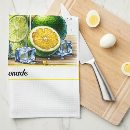 Paño de Cocina Lemonade Theedoek (Quarter Fold)