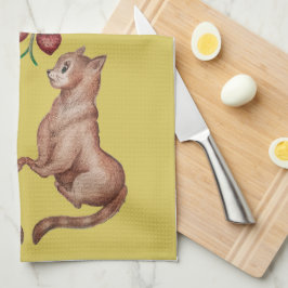 Paño De Cocina Los amantes de frutillas  Theedoek