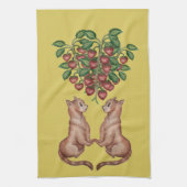 Paño De Cocina Los amantes de frutillas  Theedoek (Verticaal)