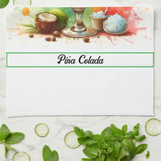 Paño de Cocina Piña Colada Theedoek (Gevouwen)