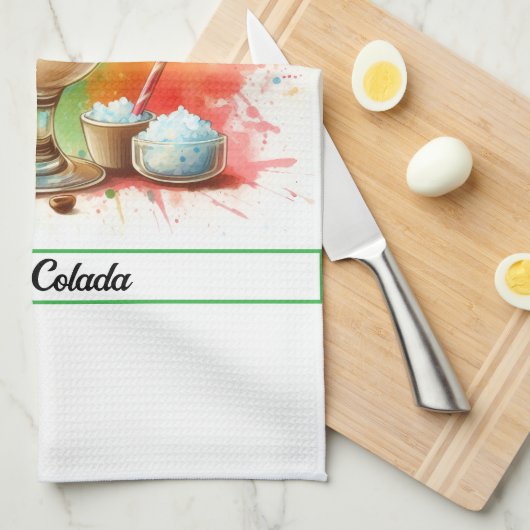 Paño de Cocina Piña Colada Theedoek (Quarter Fold)