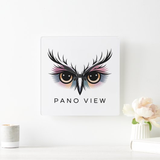 pano-uitzicht vierkante klok (Huis)