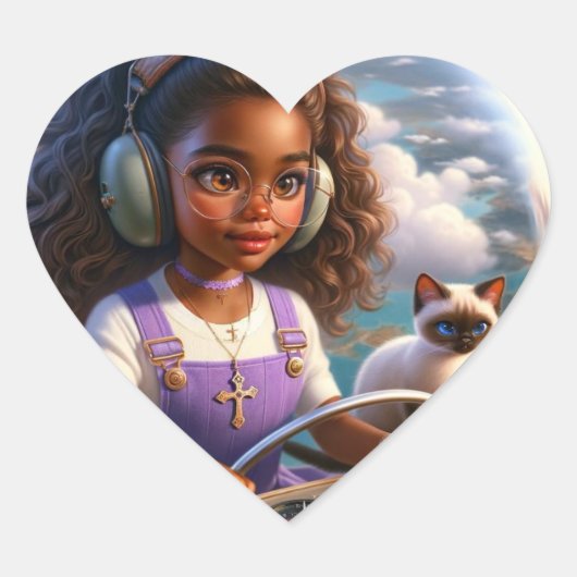 Panola and Gata Keepsake Sticker (Voorkant)