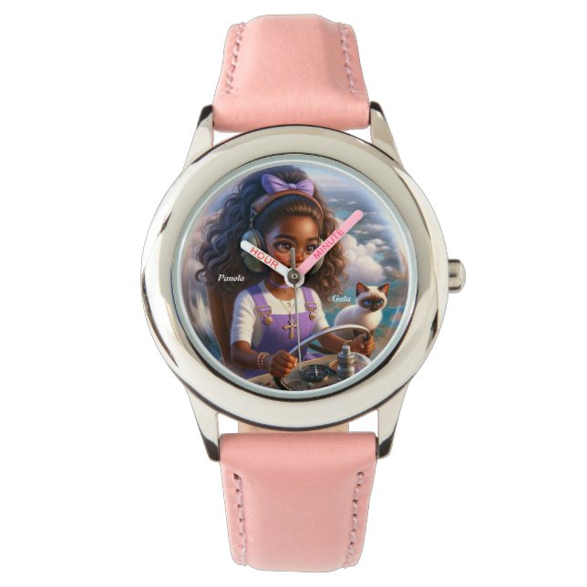 Panola and Gata Watch Horloge (Voorkant)