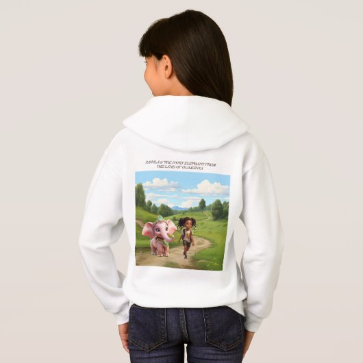 Panola & Ivory Elephant Adventure Hoodie (Achterkant volledig)
