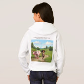 Panola & Ivory Olifant Avonturen Hoodie (Achterkant volledig)