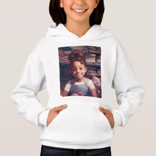 Panola & Ivory Olifant Avonturen Hoodie (Voorkant)