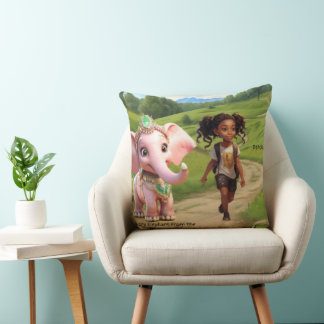 Panola & The Ivory Elephant Loved One's Kussen