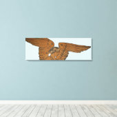 Panoply - De Griekse godin Nike close-up Canvas Afdruk (Insitu (Houten vloer))