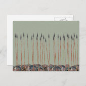 Panoply - Gebied van Griekse hoplietsperen Briefkaart (Voorkant / Achterkant)