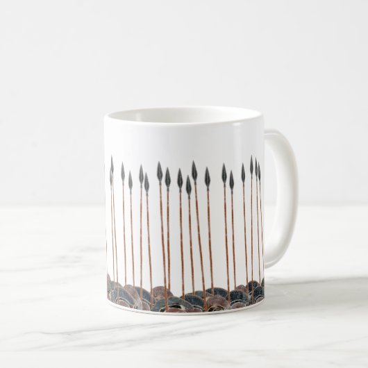 Panoply - Gebied van Griekse hoplietsperen Koffiemok (Voorkant rechts)