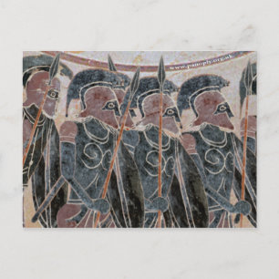 Panoply - Hoplites vormen Briefkaart