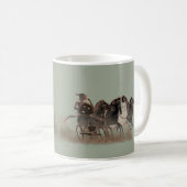 Panoply - Oude Griekse chariot en paarden Koffiemok (Voorkant rechts)