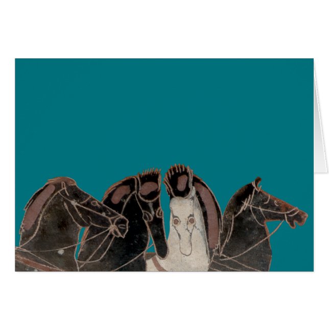 Panoply - Oude Griekse chariotpaarden (Voorkant Horizontaal)