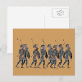 Panoply - Oude Griekse hopbellen onderweg Briefkaart (Voorkant / Achterkant)