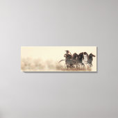 Panoply - Oude Griekse strijdwagen en paarden Canvas Afdruk (Voorkant)