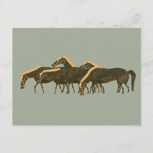 Panoply - Oude Griekse vaskunsten van paarden Briefkaart