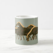 Panoply - Oude Griekse vaspaarden grazen Koffiemok (Center)