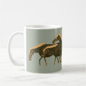 Panoply - Oude Griekse vaspaarden grazen Koffiemok (Links)