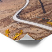 Panorama Altaj-gebergte en Tsjoja-rivier. Altaj. Poster (Hoek)
